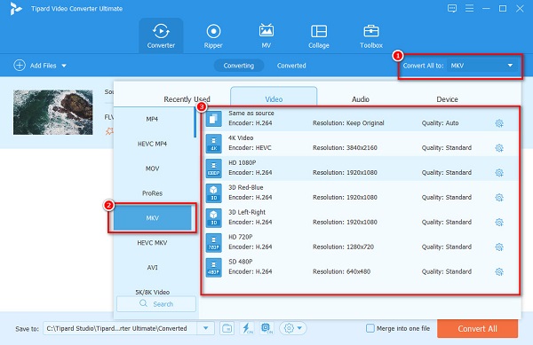 Choose Output File