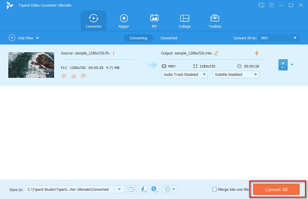 Start Conversion Process