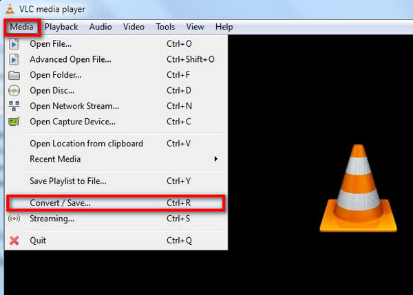 VLC Media Convert Save