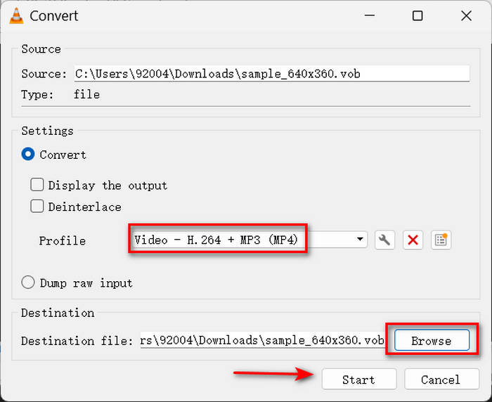 Convert Vob to Mp4 Vlc