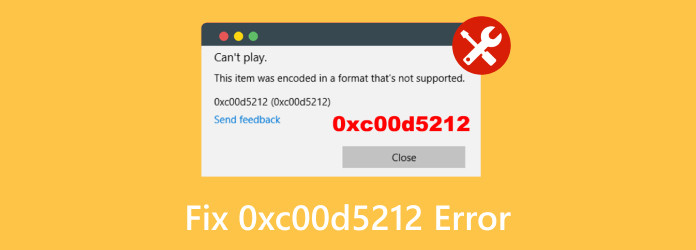 Fix 0xc00d5212 Error