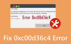 Fix 0xc00d36c4 Error