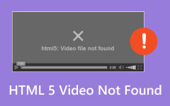 HTML5 Video Not Found