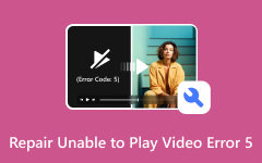 Unable to Play Video Error 5 Repair