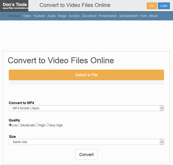 files conversion