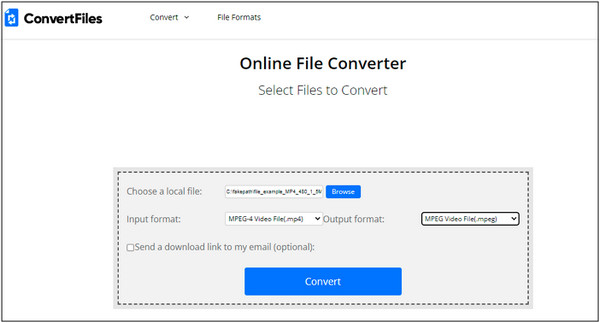 ConvertFile MP4 To SWF