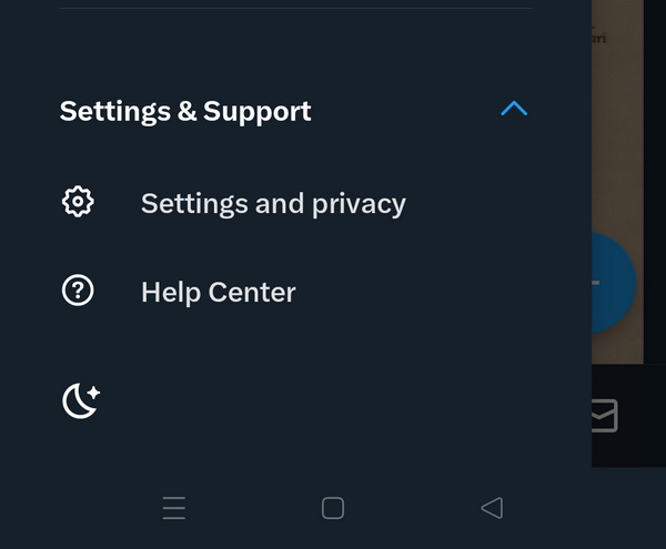 Twitter Settings