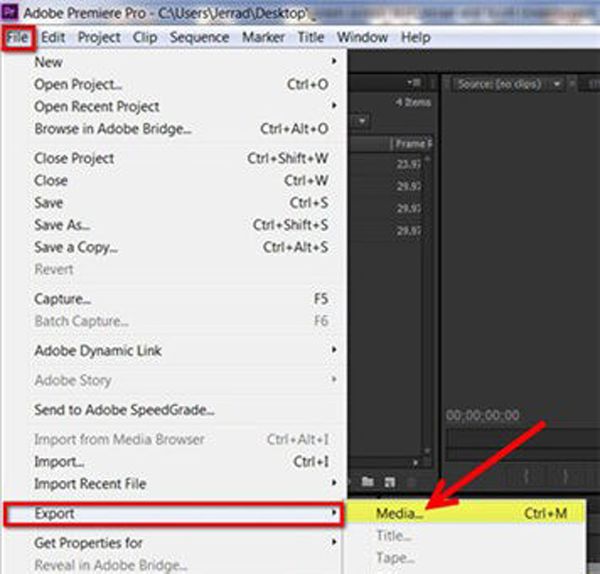 Export split screen videos premiere pro