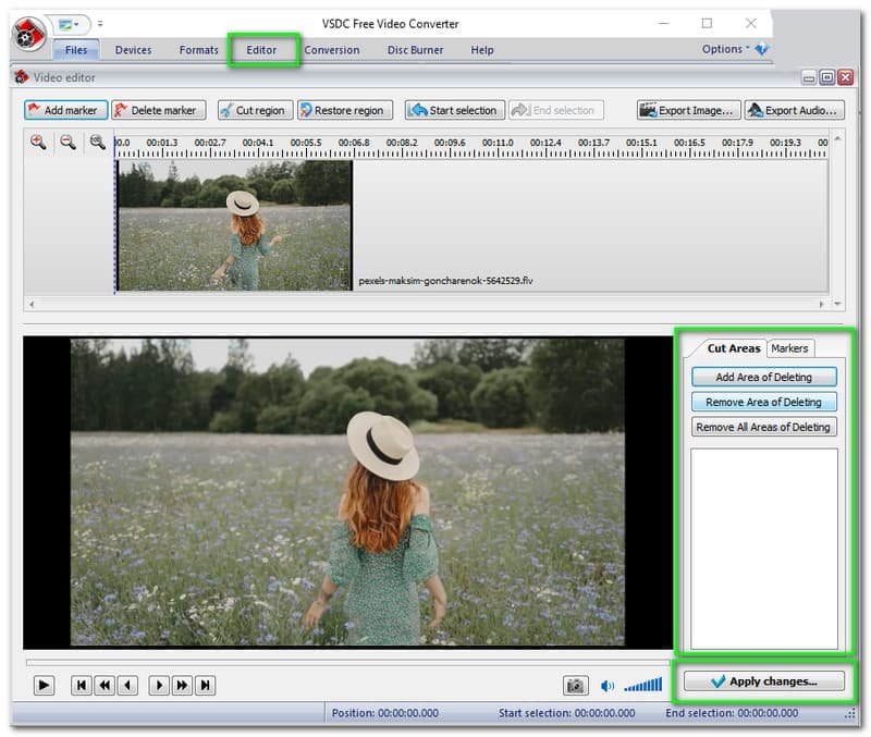 VSDC Free Video Converter Merge And Split Videos