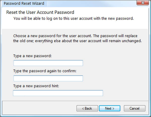 Enter New Password